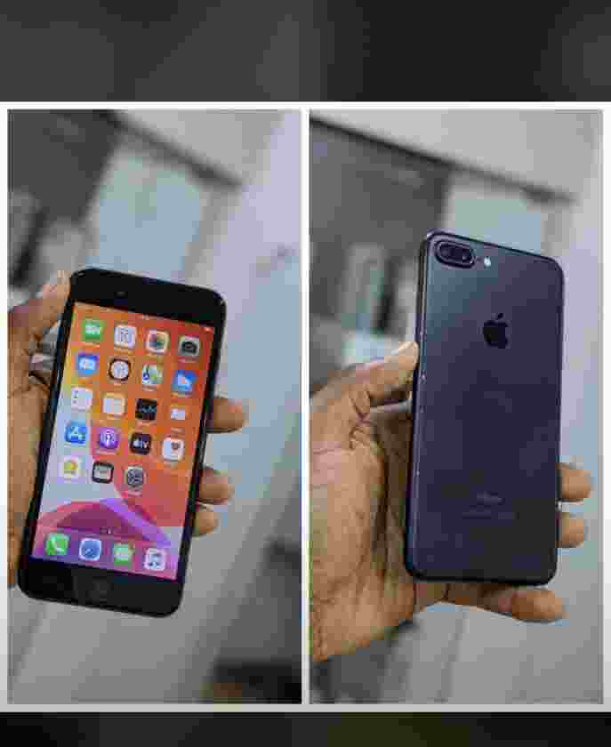 iPhone 7plus 128gb, black